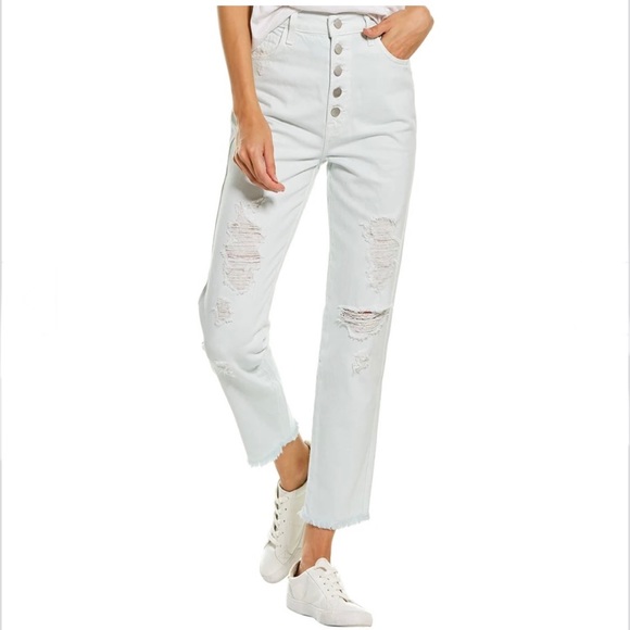 NWT J Brand Heather Hydrosphere Destruct High Rise - Picture 1 of 7